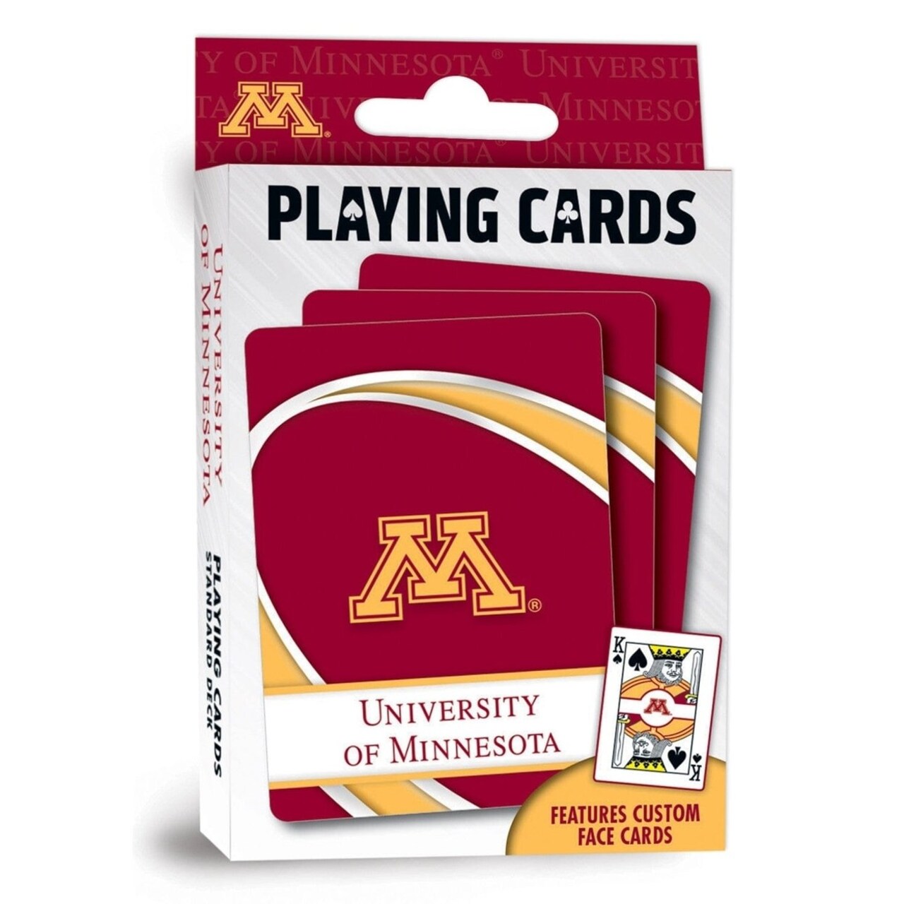 Minnesota Golden Gophers Playing Cards 54 Card Deck Ncaa Team Poker Cards